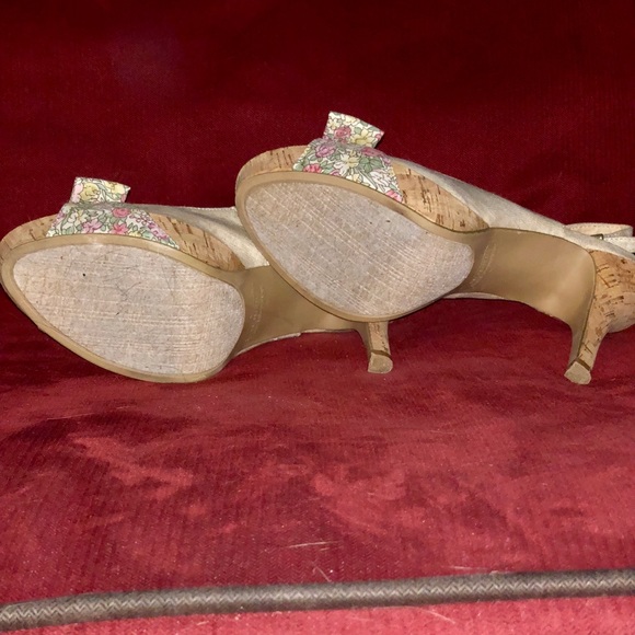 Rampage sling back peep toe heels - Picture 4 of 4